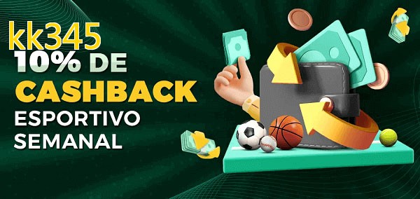 10% de bônus de cashback na kk345