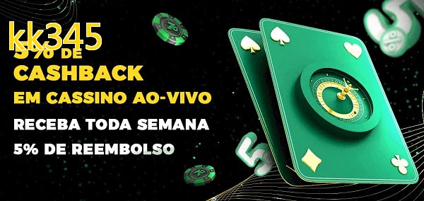 Promoções do cassino ao Vivo kk345